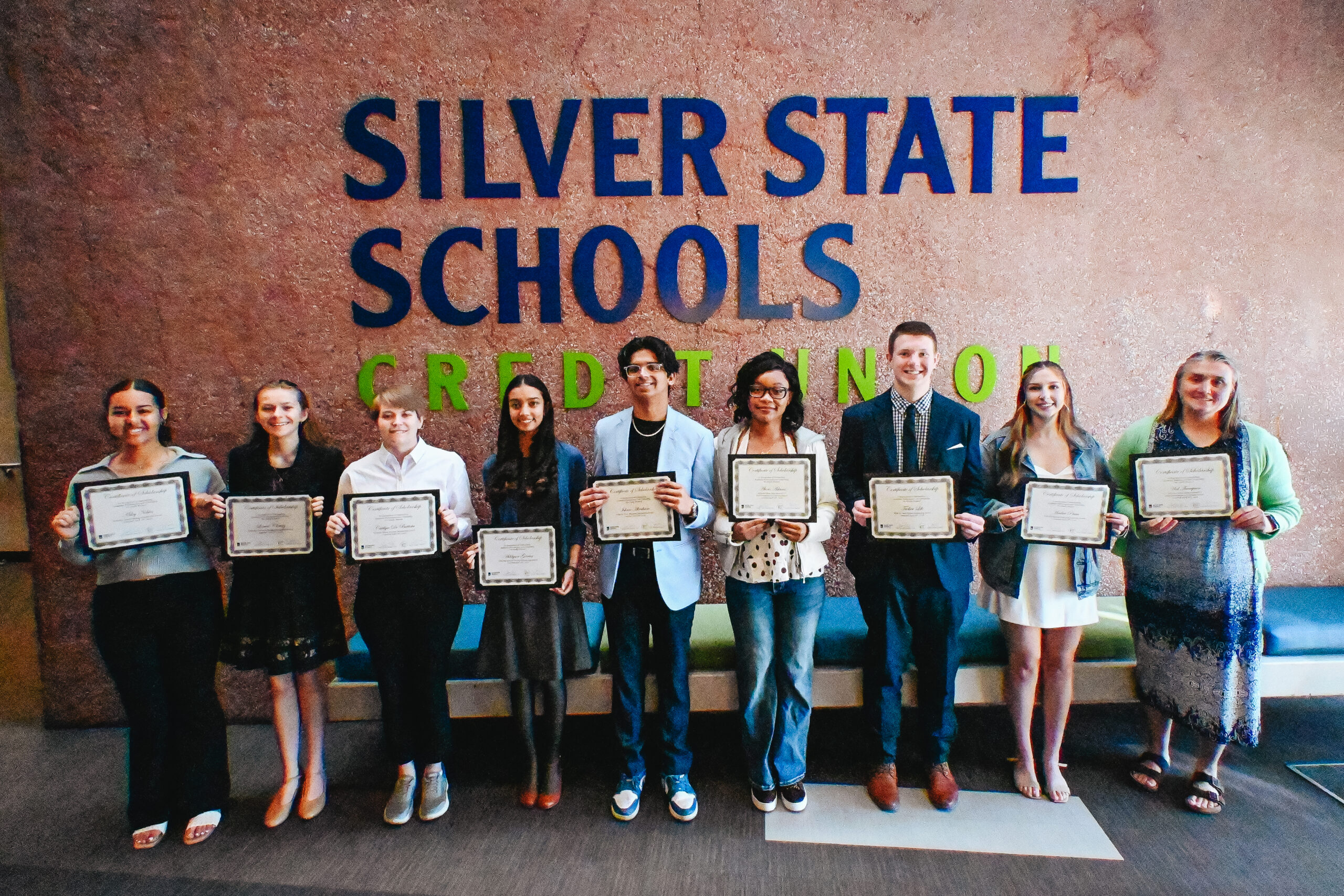 2026 Nevada High School Senior Scholarship Winners